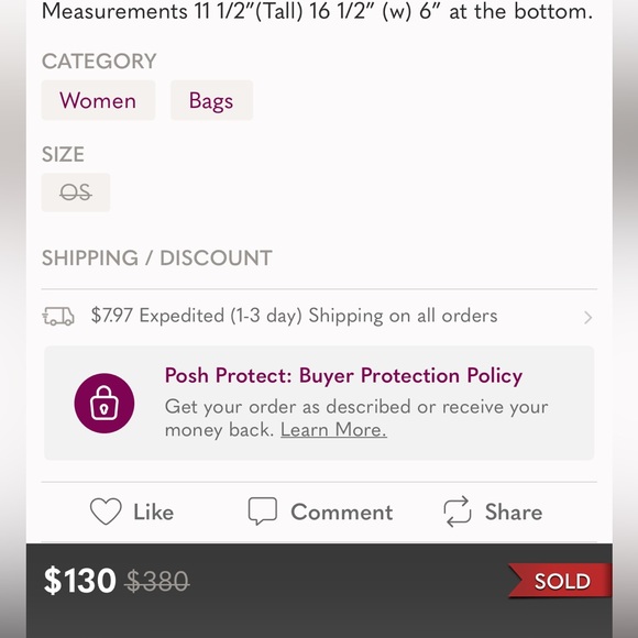 Kate Spade Beige Cream Chester Street Allyn Pebbled Leather Large Tote Purse - Picture 7 of 7